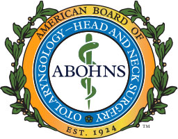 American Board of Otolaryngology-Head and Neck Surgery (ABOHNS) Seal Logo